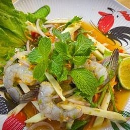 ยำกุ้งสด