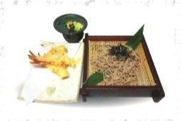 โซบะเย็นกุ้งเทมปุระ