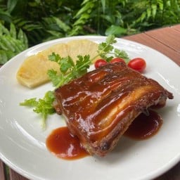 โกป๊อกก๋วยเตี๋ยวคั่วไก่