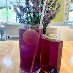 น้ำตะไคร้อัญชันมะนาว