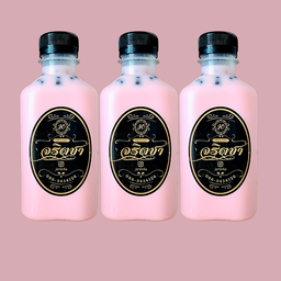 นมชมพู เซต3ขวด (220ml)