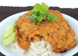 ข้าวไข่เจียวหมูสับ
