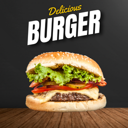 เบอร์เกอร์ไก่ ดับเบิลชีส