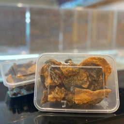 หนังปลาแซลมอนทอดกรอบ(Salmon Skin Snack)