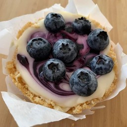 บลูเบอรี่ชีสพาย