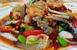 ตำปูม้าสด