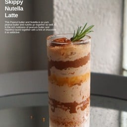 Iced Skippy Nutella Latte