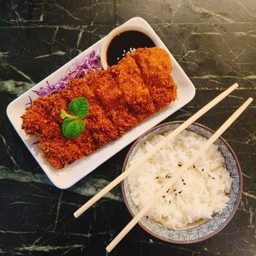 ข้าวหมูทอดทงคัตสึ