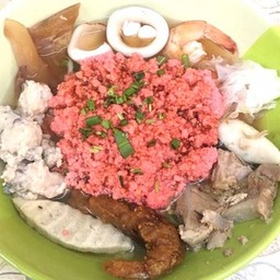 สุกี้รวมมิตร พิเศษ ( กระดูกอ่อน ทะเล หมูเด้ง)