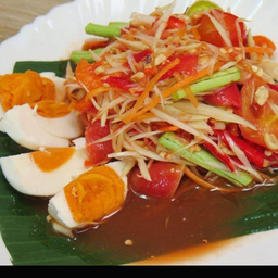 ตำไทยไข่เค็ม