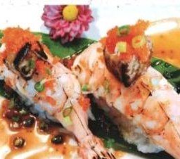 ซูชิกุ้งย่างชีส