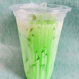 นมเย็นน้ำเขียว