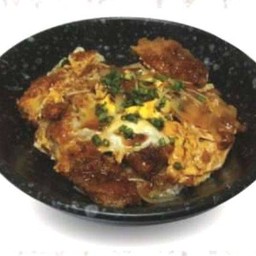 ข้าวหน้าหมูทอด