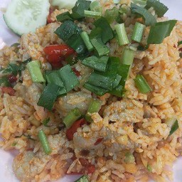 ข้าวผัดต้มยำ!หมู