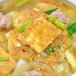 เเกงจืดไข่น้ำ ผักกาดขาวหมูเด้ง