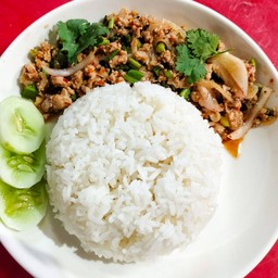 ข้าวลาบหมู