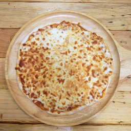 (Vegetarian) 4 pcs พิซซ่าทริปเปิ้ลชีส - Triple Cheese Pizza