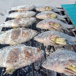 เมี่ยงปลาเผา(ลุงนึก)