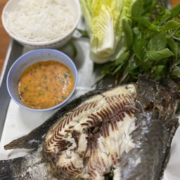 เมี่ยงปลาเผา แม่เพชร (ลูกชาย)