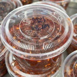 น้ำพริกเผาผัด ไม่หมู (กระปุก)