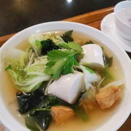 ต้มจืดเต้าหู้ สาหร่ายวากาเมะ ใหญ่