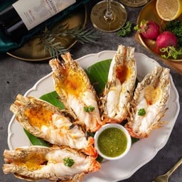 กุ้งแม่น้ำเผา ไซส์ 5 ตัว โล
