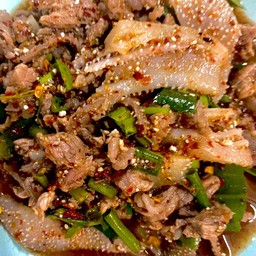 ลาบเนื้อสุก