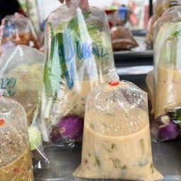 ชุดปูหลน พร้อมผักสด