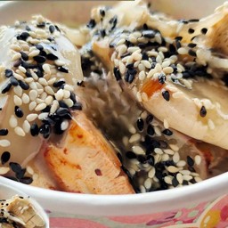 กล้วยปิ้งงาคั่วมะพร้าว