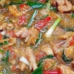 แกงไก่วุ้นเส้น