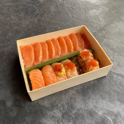 ซูชิรวมแซลมอนดูโอ้