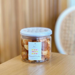 ขนมปังกรอบเคลือบคาราเมล