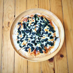 (Vegetarian) 4 pcs พิซซ่าผักโขมจุใจ - Spinach Mania Pizza
