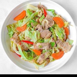 ผัดกะหล่ำปลี (กับข้าว)