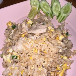 ข้าวผัดหมูชิ้น ธรรมดา