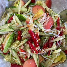 ตำชั่วแตง รสเด็ด