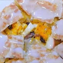 โรตีพับ ใส่ไส้ (เลือกไส้)