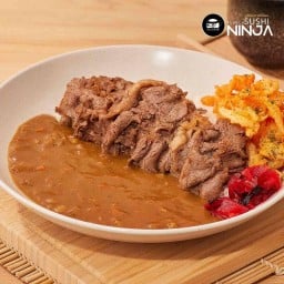 ข้าวแกงกะหรี่เนื้อสไลด์