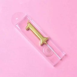 เทียนตัวเลข 1