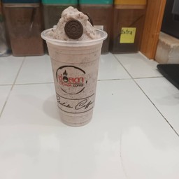 นมสดโอริโป้ปั่น