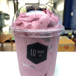 บลูเบอร์รี่นมสดปั่น