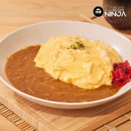 ข้าวแกงกะหรี่ไข่ข้น