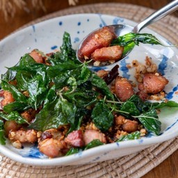 เบคอนคั่วพริกกระเทียม