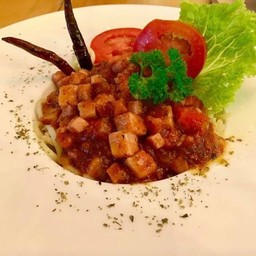 สปาเก็ตตี้ซ๊อสมะเขือเทศ