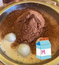 C23 บัวลอยนมสดภูเขาไฟ(บัวลอย4ลูก)
