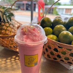 นมชมพูปั่น