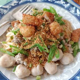 ก๋วยเตี๋ยวหมี่คุกโบราณ&ข้าว