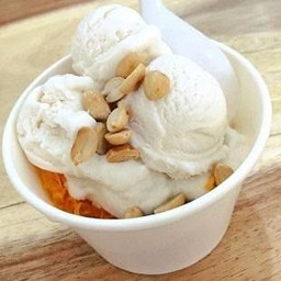 น้ำผลไม้ปั่น & ไอติมกะทิ D Town สวนเสือ