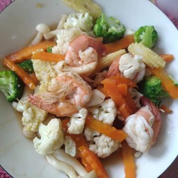 Stir-fried Vegetable Rice