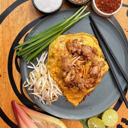 วุ้นเส้นห่อไข่ไก่